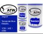 Preview: Jaguar, Tanzanite Blue Metallic, 1CB / JAE / 2264: 500ml Lackdose + 500ml Klarlack + 250ml Härter - Set, von ATW Autoteile West.